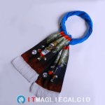 Sciarpa Calcio Russia FIFA Knit Blu Nero Sciarpa Calcio Russia FIFA Knit Blu Nero