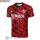 Senza Maniche Maglia Manchester United 2023/2024 Rosso