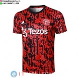 Senza Maniche Maglia Manchester United 2023/2024 Rosso