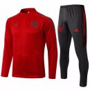 Giacca Set Completo Flamengo 2021/2022 Rosso Grigio