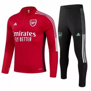 Giacca Set Completo Arsenal 21-22 Rosso Nero Bianco