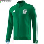 Giacca Lunga Zip Messico 2026 Verde Giacca Lunga Zip Messico 2026 Verde