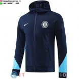 Giacca Felpa Cappuccio Chelsea 25-26 Blu Navy Giacca Felpa Cappuccio Chelsea 25-26 Blu Navy