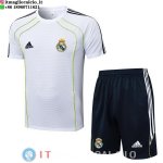 Formazione Maglia Set Completo Real Madrid 2025/2026 Bianco Nero