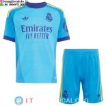 Maglia Bambino Real Madrid Portiere 2026/2027 Blu Maglia Bambino Real Madrid Portiere 2026/2027 Blu