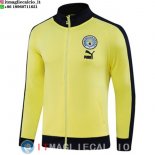 Giacca Lunga Zip Manchester city 23-24 Giallo