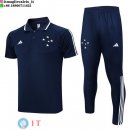 POLO Maglia Set Completo Cruzeiro 2023/2024 Blu Navy