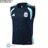 Senza Maniche Maglia Argentina 2026 Blu Navy