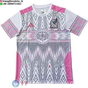 Thailandia Maglia Messico Speciale 2026 Rosa Bianco