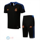 Formazione Maglia Set Completo Real Madrid 2021/2022 Nero Blu