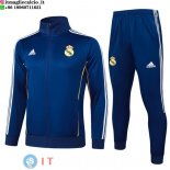 Giacca Lunga Zip Set Completo Real Madrid 25-26 Blu I Navy Giacca Lunga Zip Set Completo Real Madrid 25-26 Blu I Navy