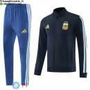 Giacca Full Zip e Pantaloni Allenamento Argentina 2026 Grigio Blu