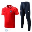 POLO Maglia Set Completo Paris Saint Germain 2022/2023 Blu Navy