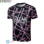 Formazione Maglia Paris Saint Germain 2025/2026 Nero Rosa