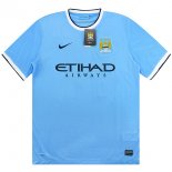 Retro Maglia Manchester city Prima 2013/2014 Blu