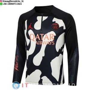 Felpa Da Allenamento Paris Saint Germain 23-24 Giallo Nero Arancione