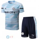 Formazione Set Completo Maglia Manchester city 2022/2023 I Blu