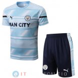 Formazione Set Completo Maglia Manchester city 2022/2023 I Blu