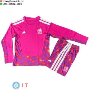 Maglia Bambino Messico Portiere 2026 Rosa ML