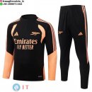 Felpa Da Allenamento Set Completo Arsenal 26-27 Nero Arancione