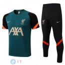 Formazione Maglia Set Completo Liverpool 2022/2023 Verde Nero Arancione