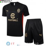 Formazione Set Completo Maglia AC Milan 2025/2026 Nero II Rosso