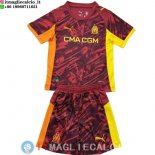 Maglia Bambino Marseille Portiere 2025/2026 Rosso