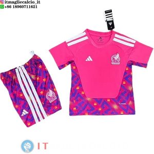 Maglia Bambino Messico Portiere 2026 Rosa