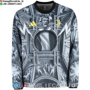 Thailandia Maglia Juventus Speciale 2025/2026 Grigio Nero ML