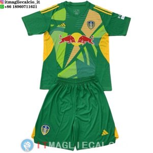 Maglia Portiere Set Completo Uomo Leeds United 2024/2025 Verde