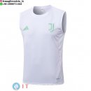 Senza Maniche Maglia Juventus 2025/2026 Bianco Rosa