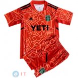 Maglia Bambino Originali Austin FC Portiere 2022/2023 Arancione