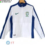 Giacca A Vento Brasile 2026 Blu Bianco