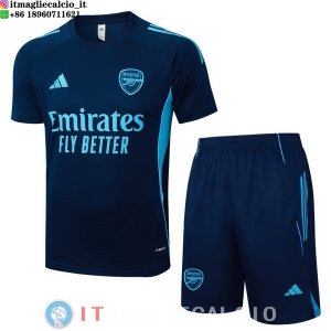 Formazione Set Completo Maglia Arsenal 2025/2026 Blu Navy