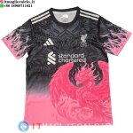 Thailandia Maglia Liverpool Speciale 2025/2026 Rosa Nero Thailandia Maglia Liverpool Speciale 2025/2026 Rosa Nero