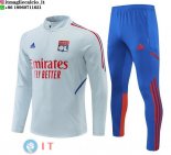 Felpa Da Allenamento Set Completo Lyon 22-23 Grigio Blu