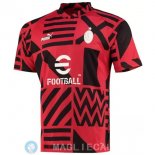 Formazione Giocatori Maglia AC Milan 2022/2023 Rosso