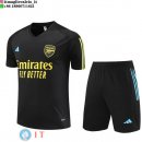 Formazione Set Completo Maglia Arsenal 2023/2024 Nero Giallo