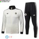 Giacca Full Zip e Pantaloni Allenamento Germania 2026 Giallo Nero