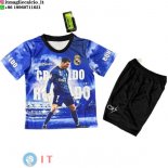 Maglia Bambino Real Madrid Speciale 2025/2026 Blu Nero