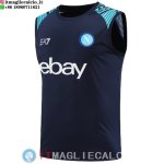 Senza Maniche Maglia Napoli 2024/2025 Blu Senza Maniche Maglia Napoli 2024/2025 Blu