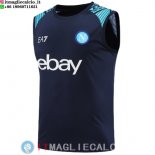 Senza Maniche Maglia Napoli 2024/2025 Blu