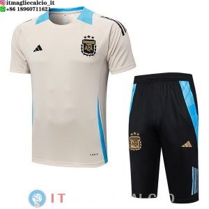 Formazione Set Completo Argentina 2024 Giallo Nero