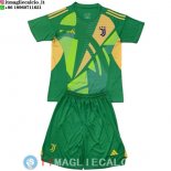 Maglia Portiere Set Completo Uomo Juventus 2024/2025 Verde