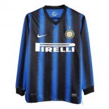 Retro Maglia ML Inter Milan 2010/2011 Blu
