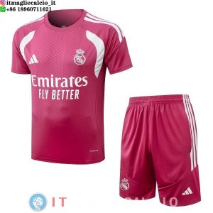 Formazione Maglia Set Completo Real Madrid 2026/2027 Rosa Bianco