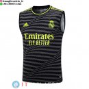 Senza Maniche Maglia Real Madrid 2023/2024 Verde Grigio