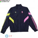 Giacca A Vento Juventus 2024/2025 Blu Navy Rosa