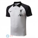 POLO Maglia Liverpool 2022/2023 Bianco Nero