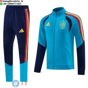 Giacca Full Zip e Pantaloni Allenamento Spagna 2026 I Blu